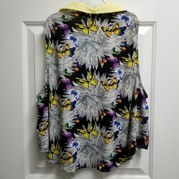 NWT Beach Bash Retro Beachwear Abbey blouse - Picture 2 of 3